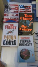 TOM CLANCY. TITOLI VARI. POTERE, PAURA, OP-CENTER, PERICOLO. CLUB, RIZZOLI