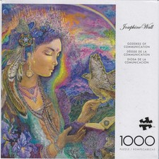 Josephine Wall 1000pz Puzzle Edizione Glitter Dea della Comunicazione Nuovo con scatola
