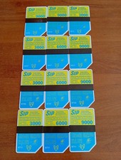 Lotto schede telefoniche Sida