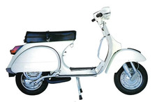 KIT RESTAURO CPMPATIBILE VESPA PX 125 E PRIMA SERIE SELLA AMMORTIZZATORI CERCHI