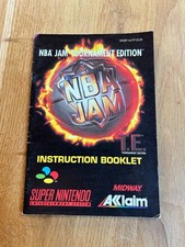 Istruzioni SNES - NBA Jam