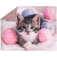 Plaid divano gattino con