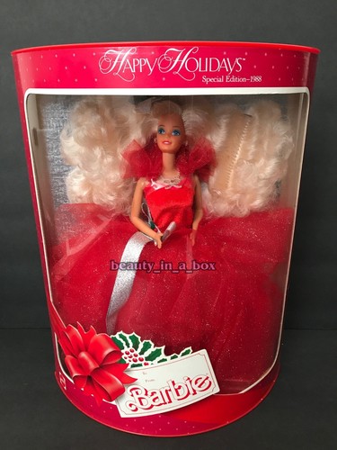 Barbie happy holidays 1988 - happy,