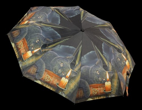 Ombrello gatto nero - -, witching