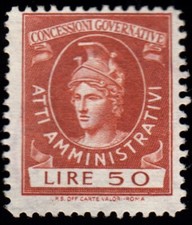 Italy revenue stamp