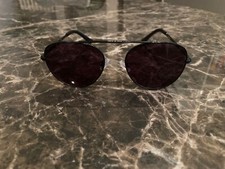 Occhiali da sole polarizzati polaroid UV400 Uomo Donna Asta singola Nera