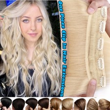 CLIP CAPELLI UMANI 100% INS 9A