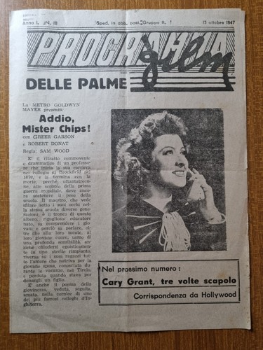 Programma film delle palme - programma,
