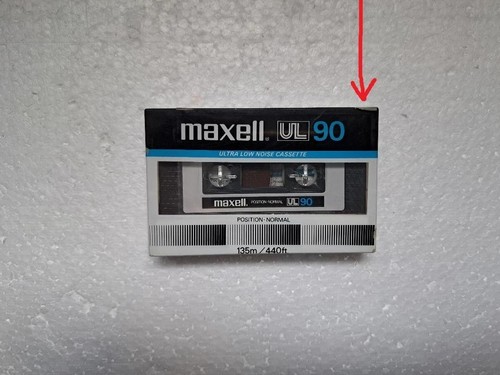 Audiocassetta vintage maxell - vintage,