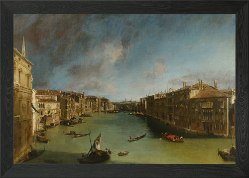 Quadro canal grande venezia - canal,