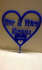 CAKE TOPPER PER TORTA NUZIALE