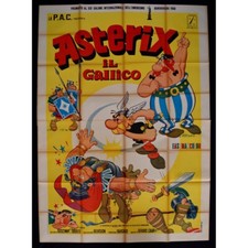 manifesto ASTERIX IL GALLICO goscinny uderzo dargaud belvision calvi A31