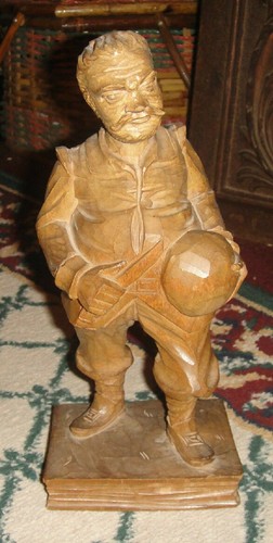 Antico coltello legno