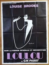 LOULOU louise brooks poster