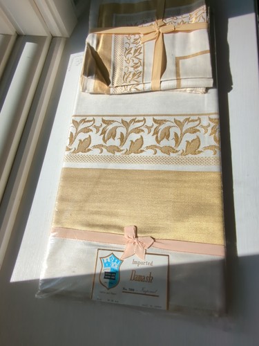 Tovaglia vintage damascata - tovaglia,