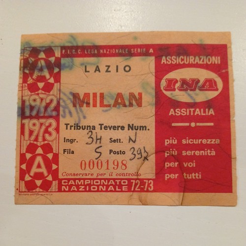Ticket biglietto stadio - ticket,