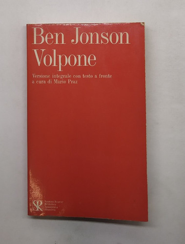 Ben jonson volpone - ben,