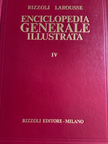 Enciclopedia generale - enciclopedia,