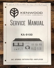 Kenwood KA-9100 Amplificatore
