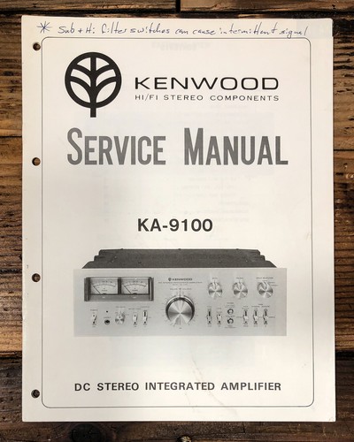 Kenwood 9100 amplificatore - kenwood,