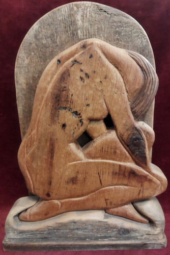 Scultura legno donna adolf - di,