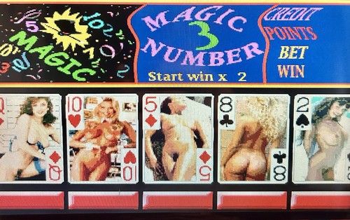 Scheda videopoker originale - c7,