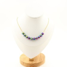 Collana 10 Perle Ematite