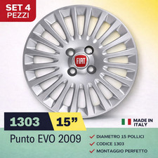 KIT SERIES 4 WHEEL COVERS CUPS