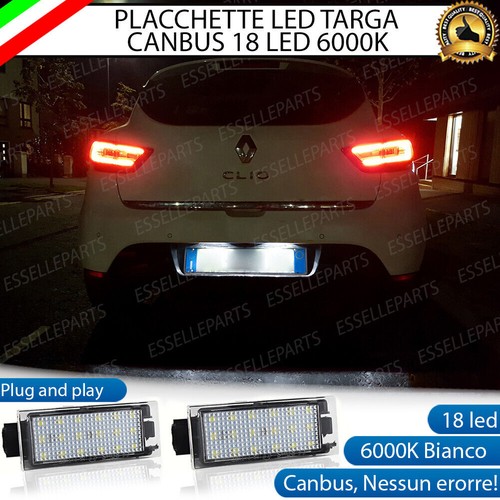 Coppia placchette luci targa - luci,