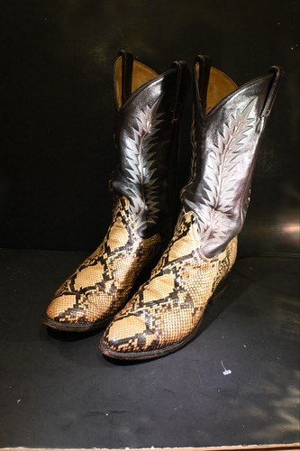 Stivali cowboy pitone tony - da,