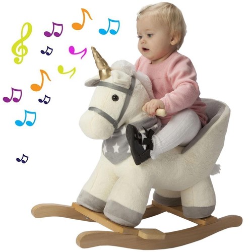 Unicorno dondolo cavalluccio - dondolo,