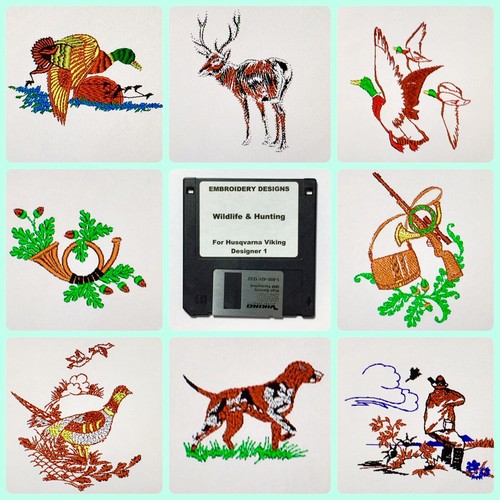 Disco disegni ricamo - , fauna