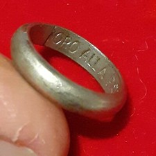 Anello oro alla patria 18 novembre 1935