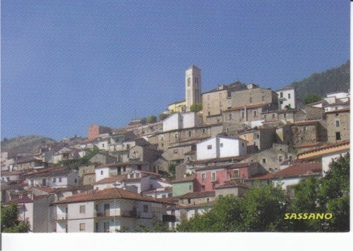 Cartolina rarissima sassano - cartolina,