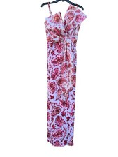 Badgley Mischka abito floreale