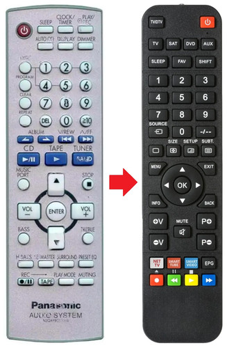 Telecomando adatto per
