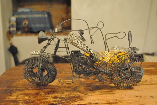 Modellino moto filo di - in,