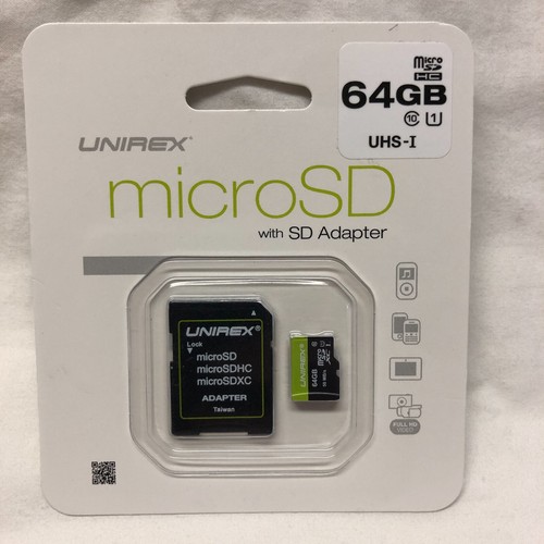 Scheda microsd unirex 64gb - unirex,