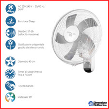 Ventilatore da Parete 40 cm