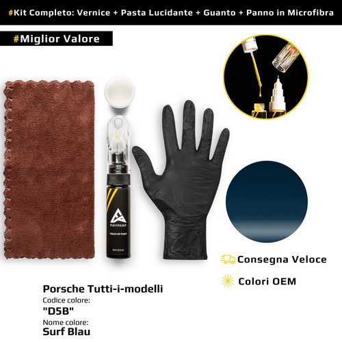 Vernice ritocco per porsche - di,