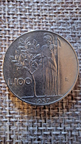 Moneta 100 lire - 🟠​, "100