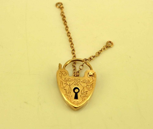 Lucchetto cuore vintage - a,