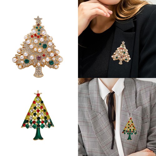 Spilla natale con strass - natale,