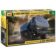 Modello Camion Russo Tre Assi K-5350 "Mustang"|Zvezda|3697|1:35