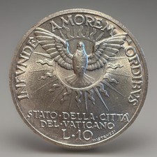 10 LIRE 1939 SEDE VACANTE