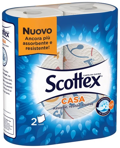 Scottex carta assorbente casa - scottex,