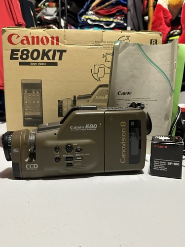 Canon e80 8mm - camcorder, kit