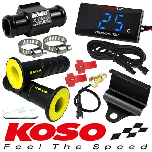 Kit moto con termometro - con,