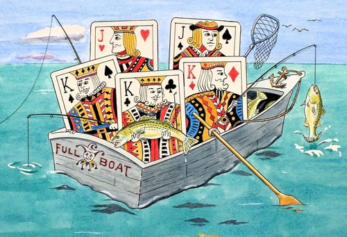 Carta gioco poker grande - gioco,