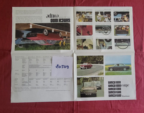 20509 simca 1000 - .,